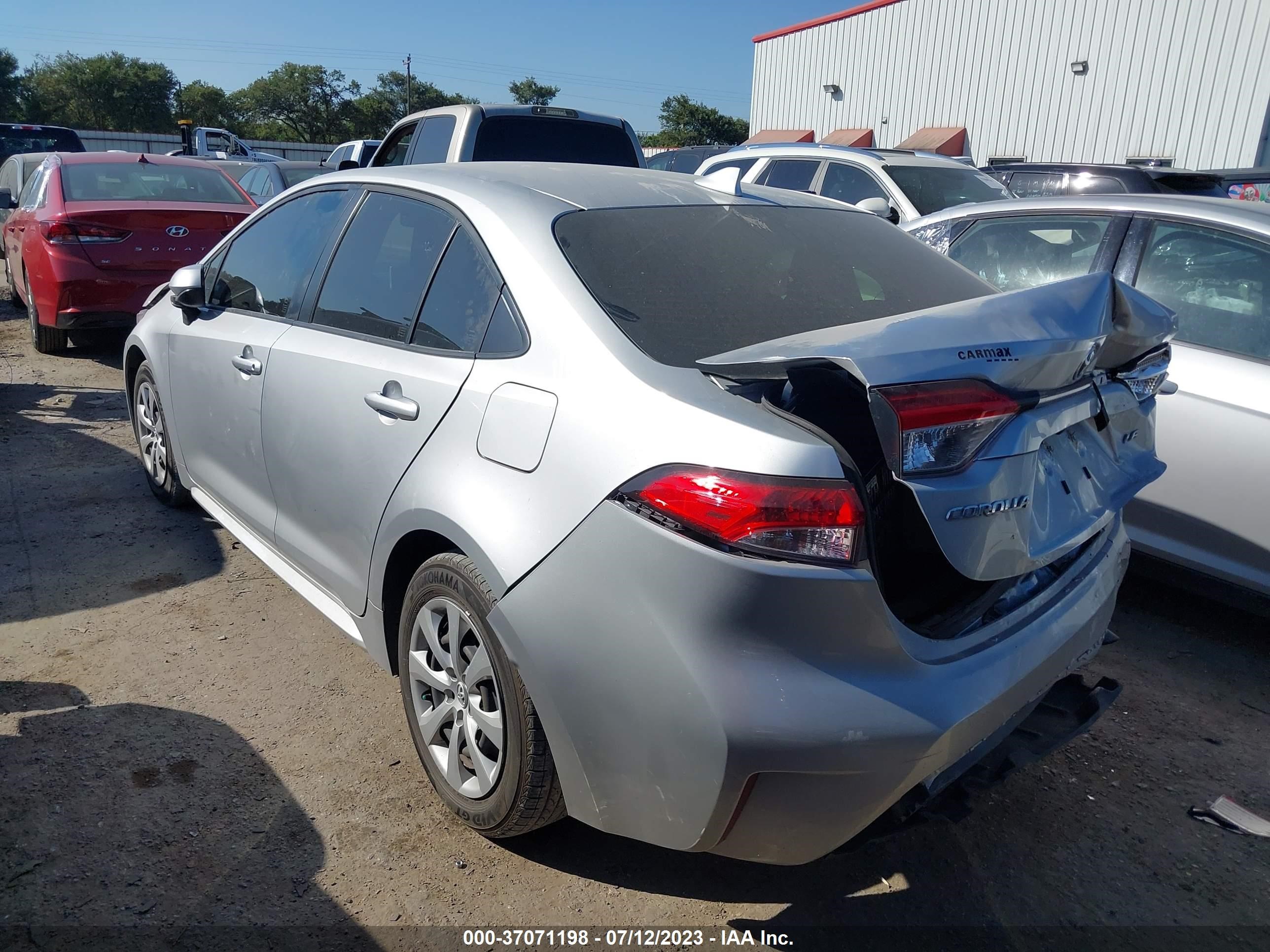 Photo 2 VIN: JTDEPMAE9MJ154368 - TOYOTA COROLLA 