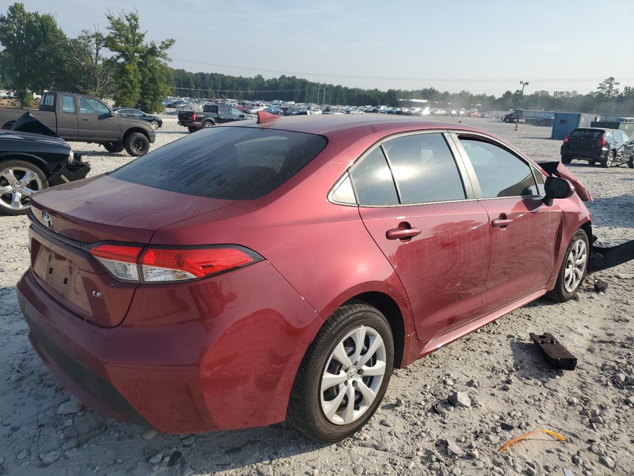 Photo 2 VIN: JTDEPMAE9NJ222721 - TOYOTA COROLLA 