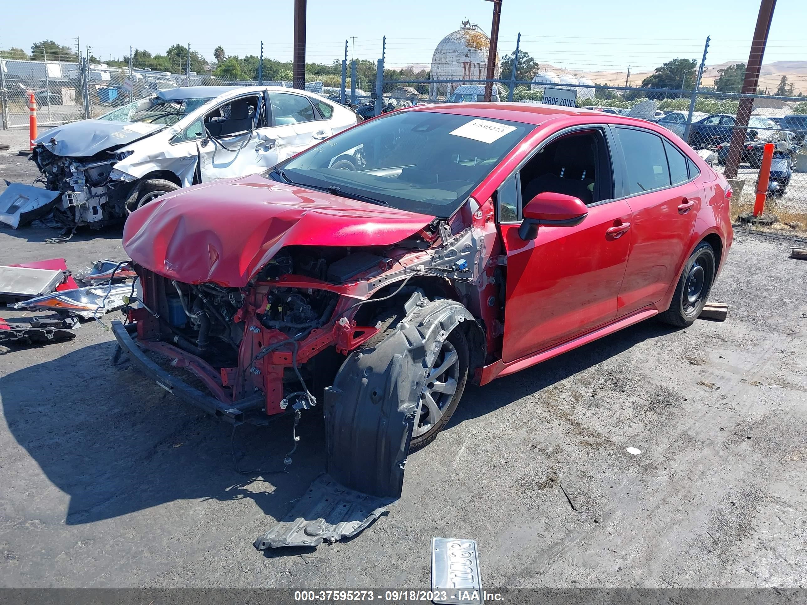 Photo 1 VIN: JTDEPRAE2LJ032706 - TOYOTA COROLLA 