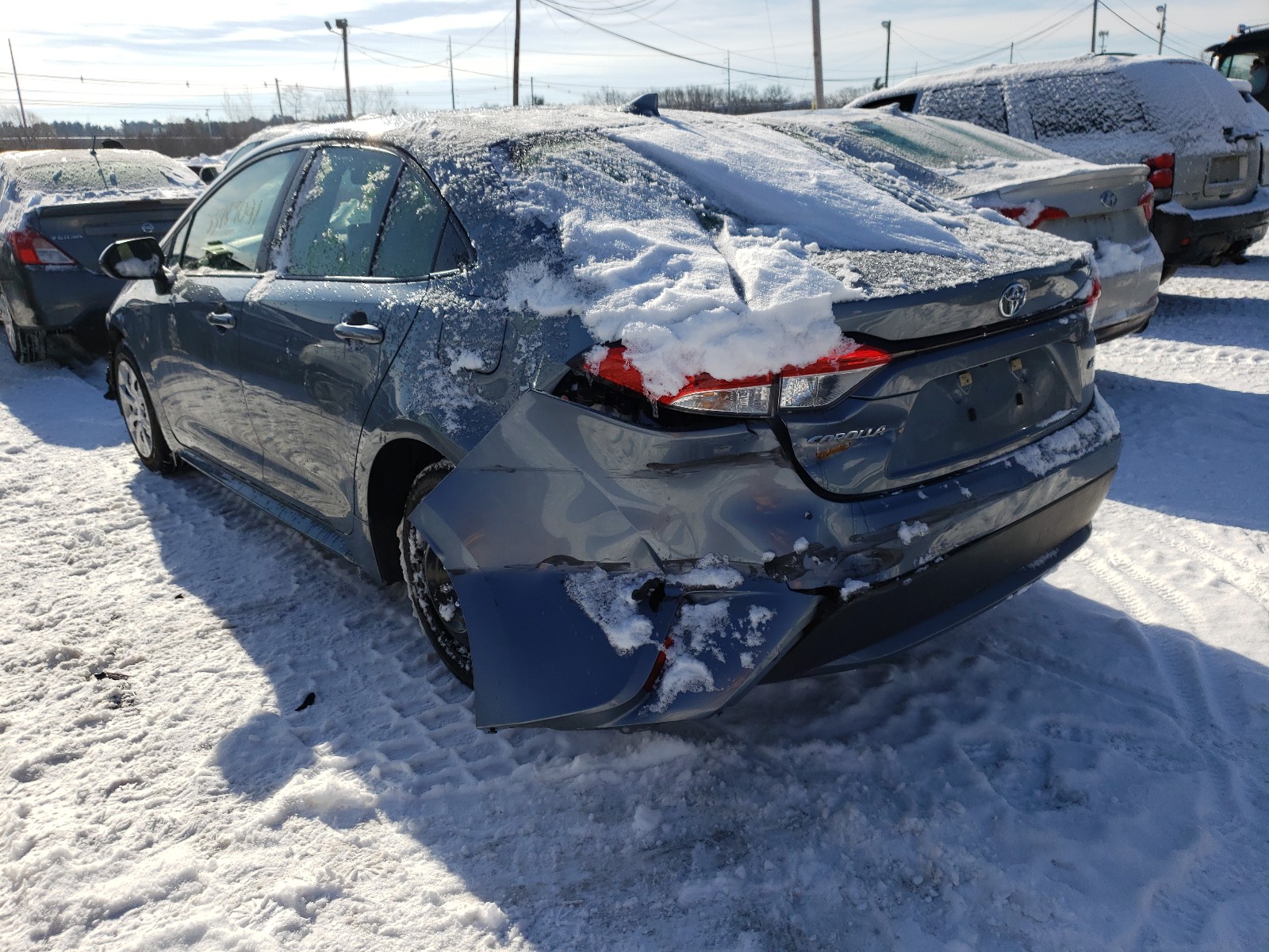 Photo 2 VIN: JTDEPRAE2LJ041471 - TOYOTA COROLLA LE 