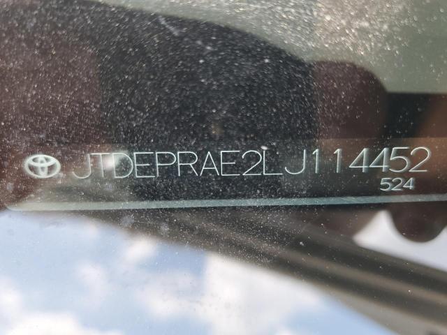 Photo 12 VIN: JTDEPRAE2LJ114452 - TOYOTA COROLLA LE 