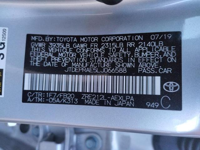 Photo 12 VIN: JTDEPRAE5LJ066588 - TOYOTA COROLLA LE 