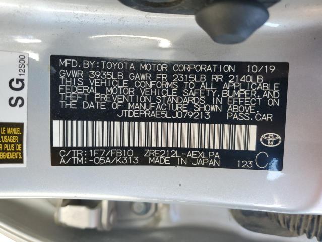 Photo 11 VIN: JTDEPRAE5LJ079213 - TOYOTA COROLLA LE 