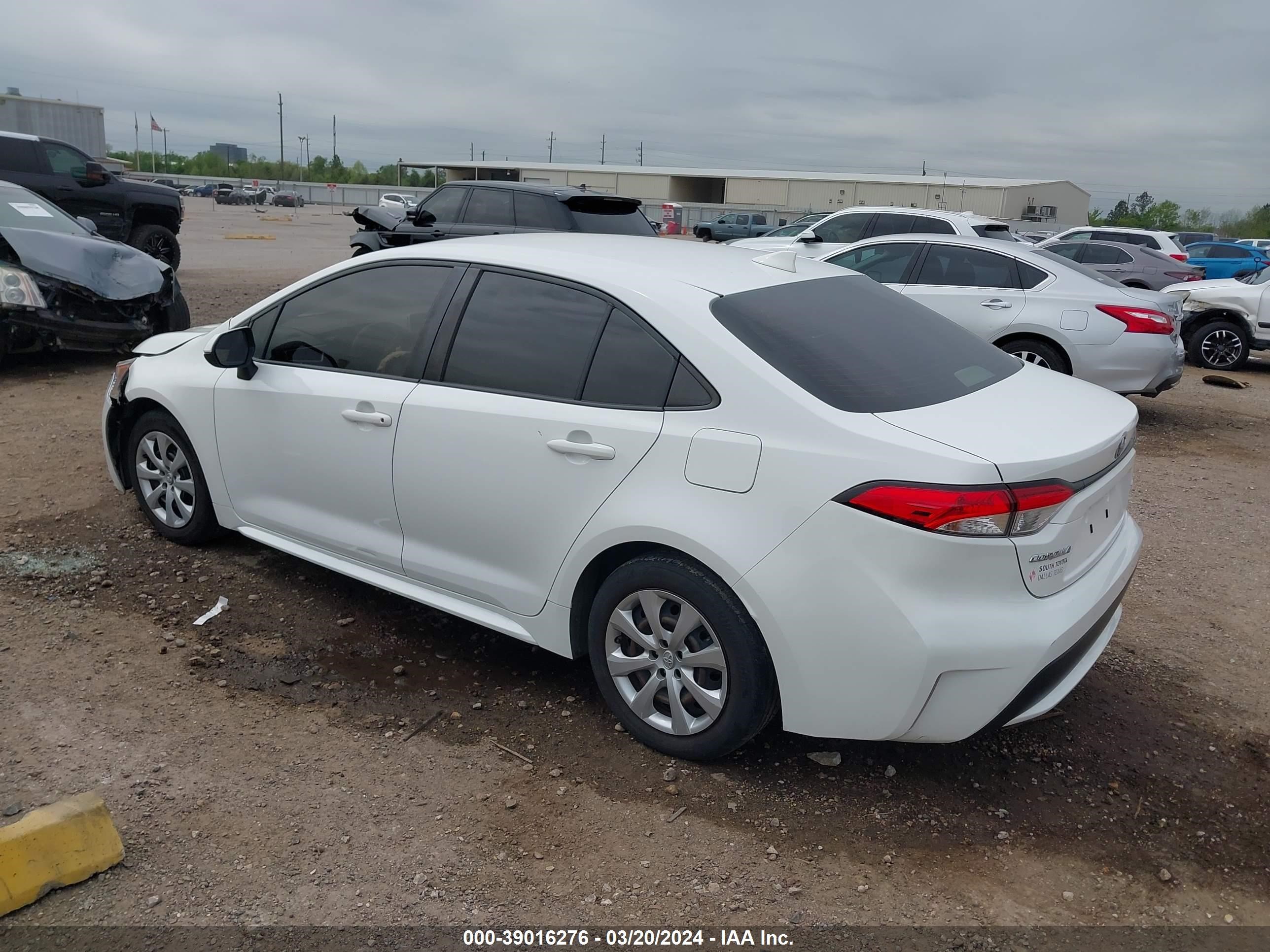 Photo 2 VIN: JTDEPRAE5LJ098585 - TOYOTA COROLLA 