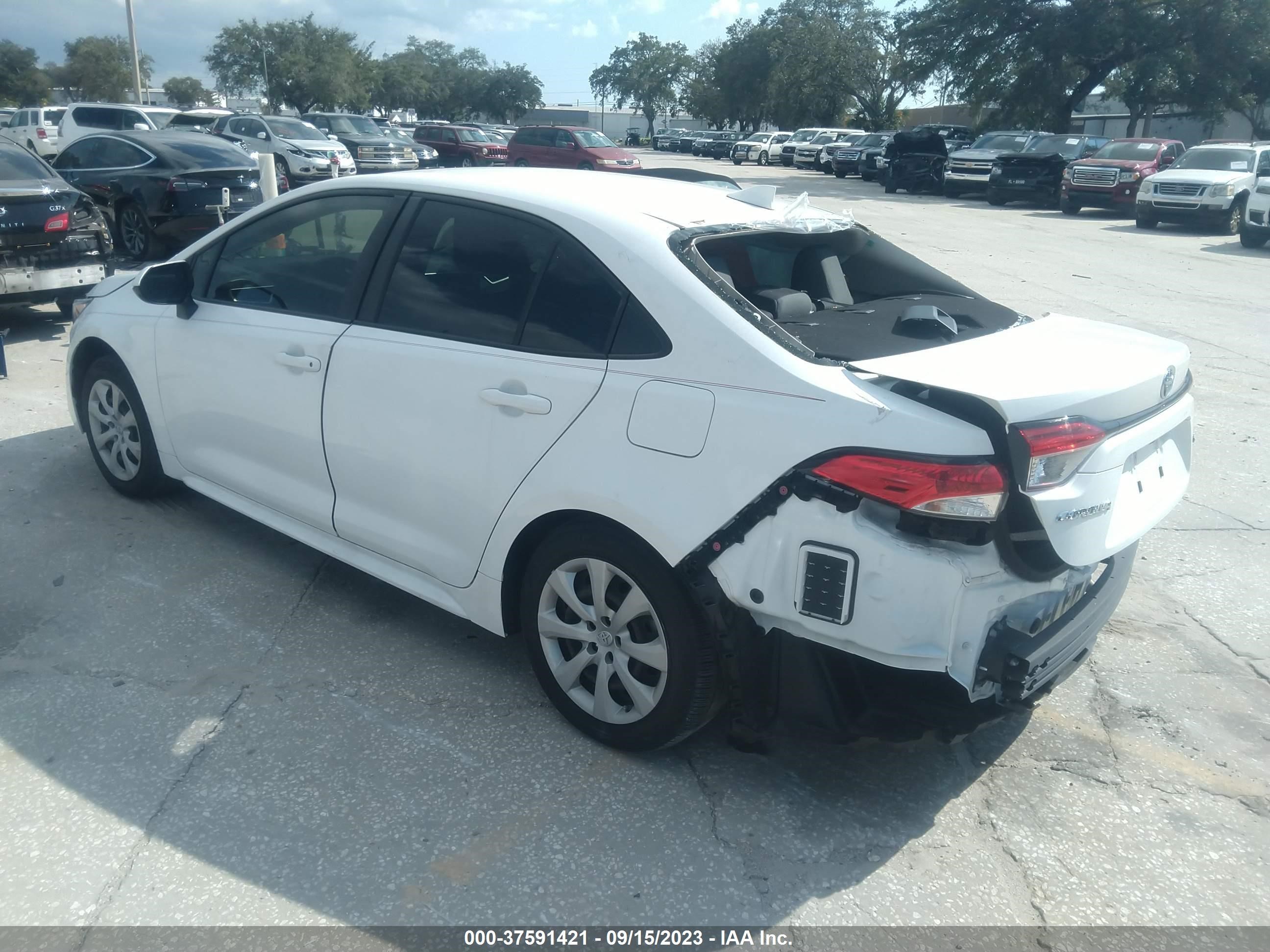 Photo 2 VIN: JTDEPRAE5LJ114168 - TOYOTA COROLLA 