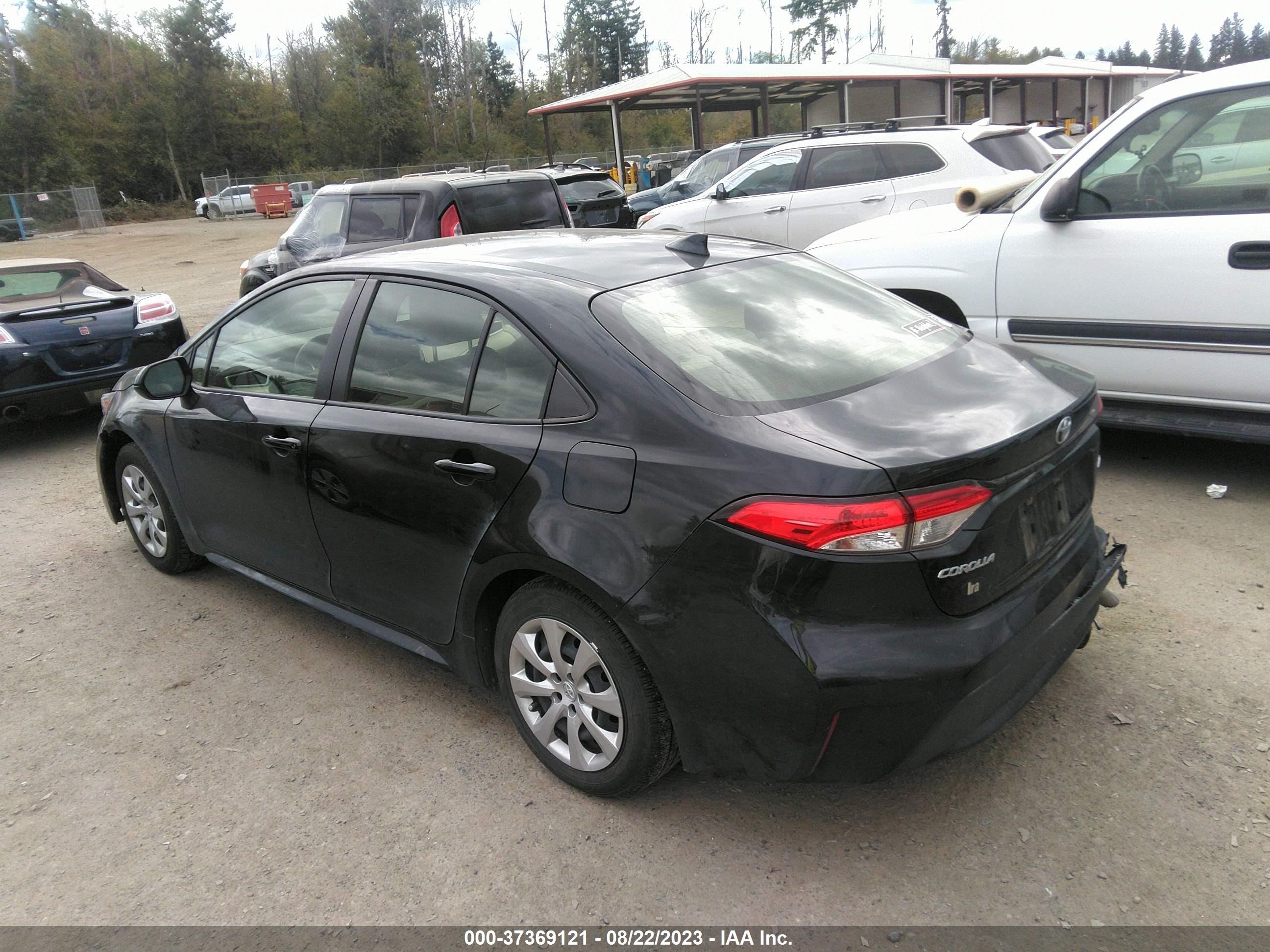 Photo 2 VIN: JTDEPRAE7LJ089676 - TOYOTA COROLLA 