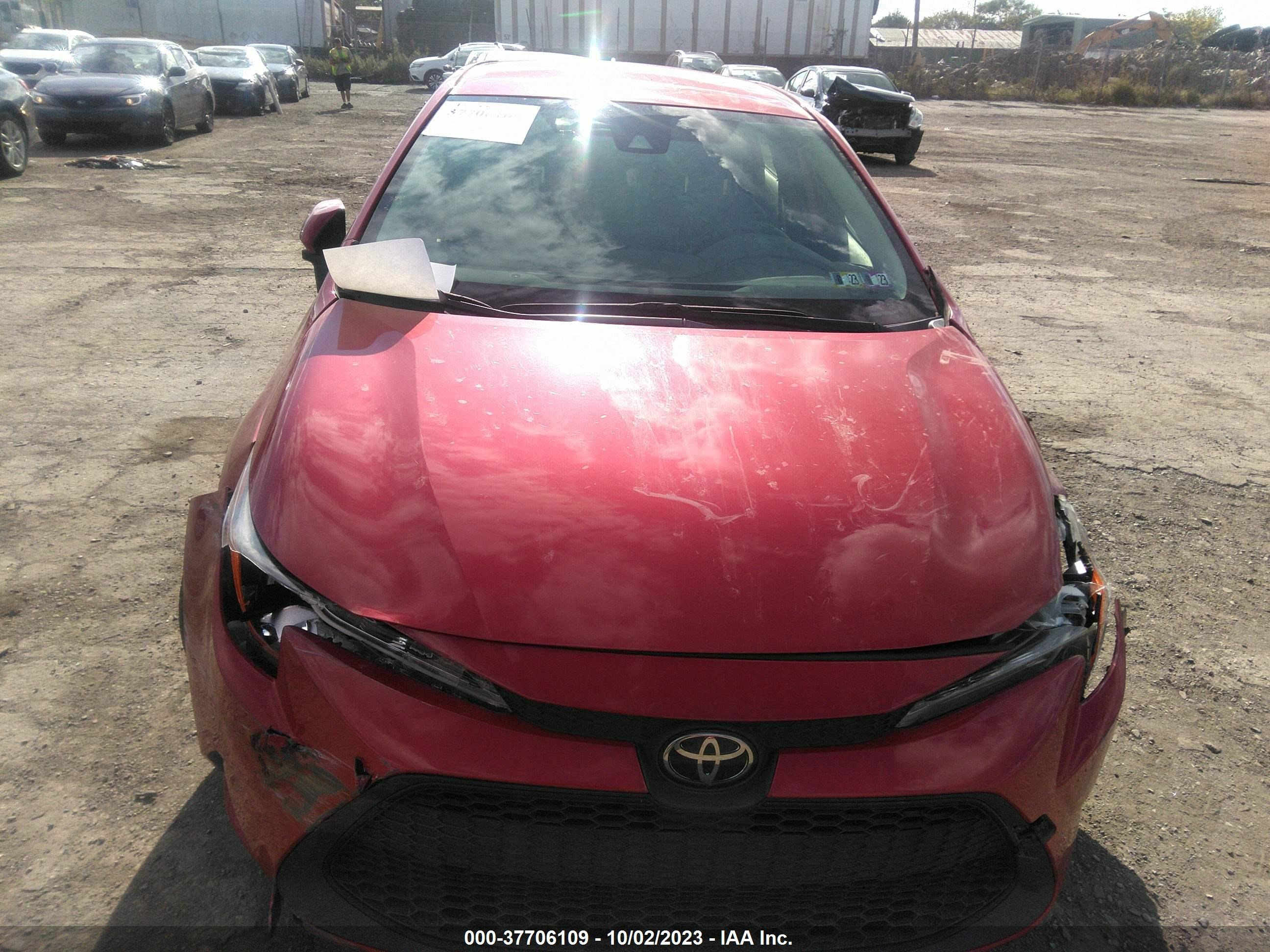 Photo 10 VIN: JTDEPRAE7LJ101339 - TOYOTA COROLLA 