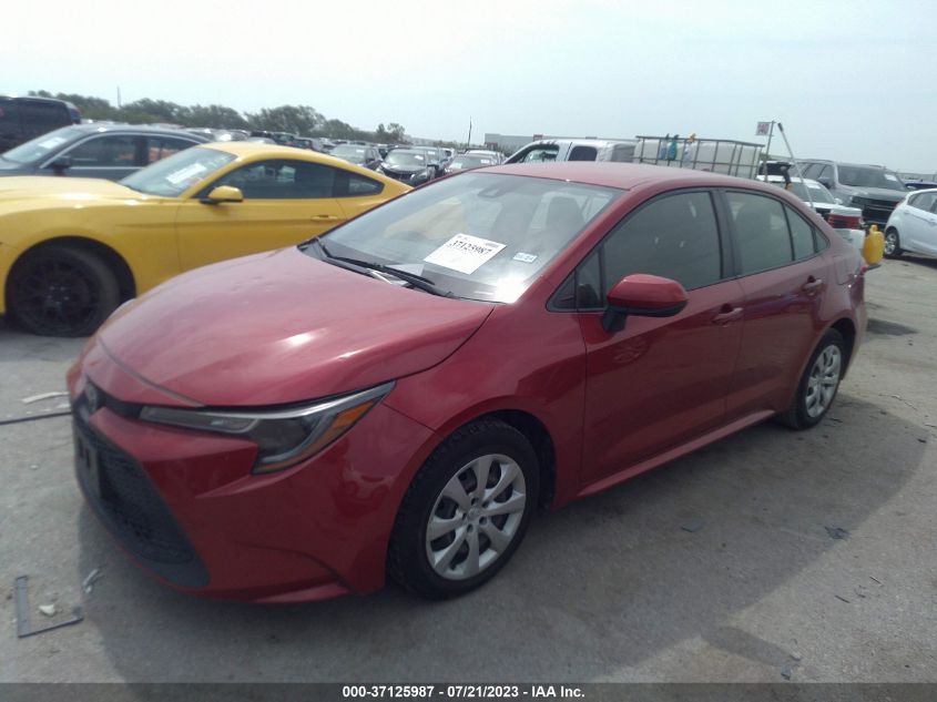 Photo 1 VIN: JTDEPRAE8LJ102404 - TOYOTA COROLLA 