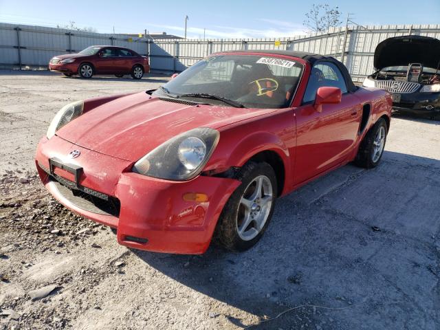 Photo 1 VIN: JTDFR3207Y0019204 - TOYOTA MR2 SPYDER 