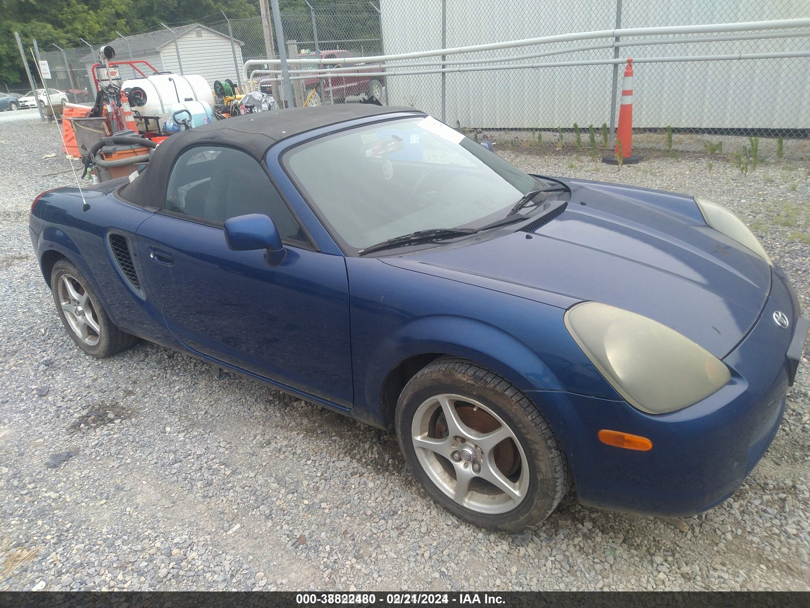 Photo 1 VIN: JTDFR320810038303 - TOYOTA MR2 