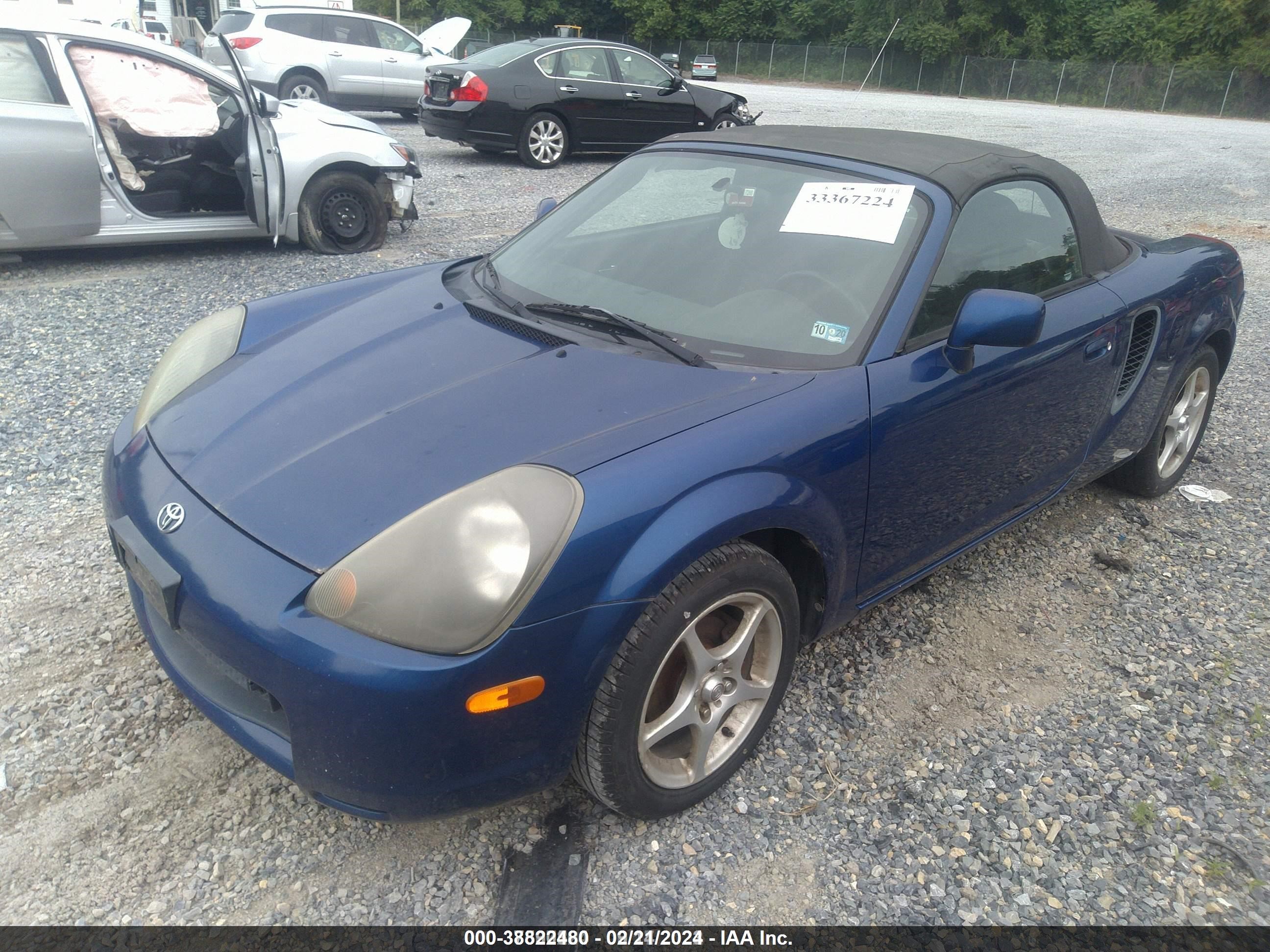 Photo 2 VIN: JTDFR320810038303 - TOYOTA MR2 