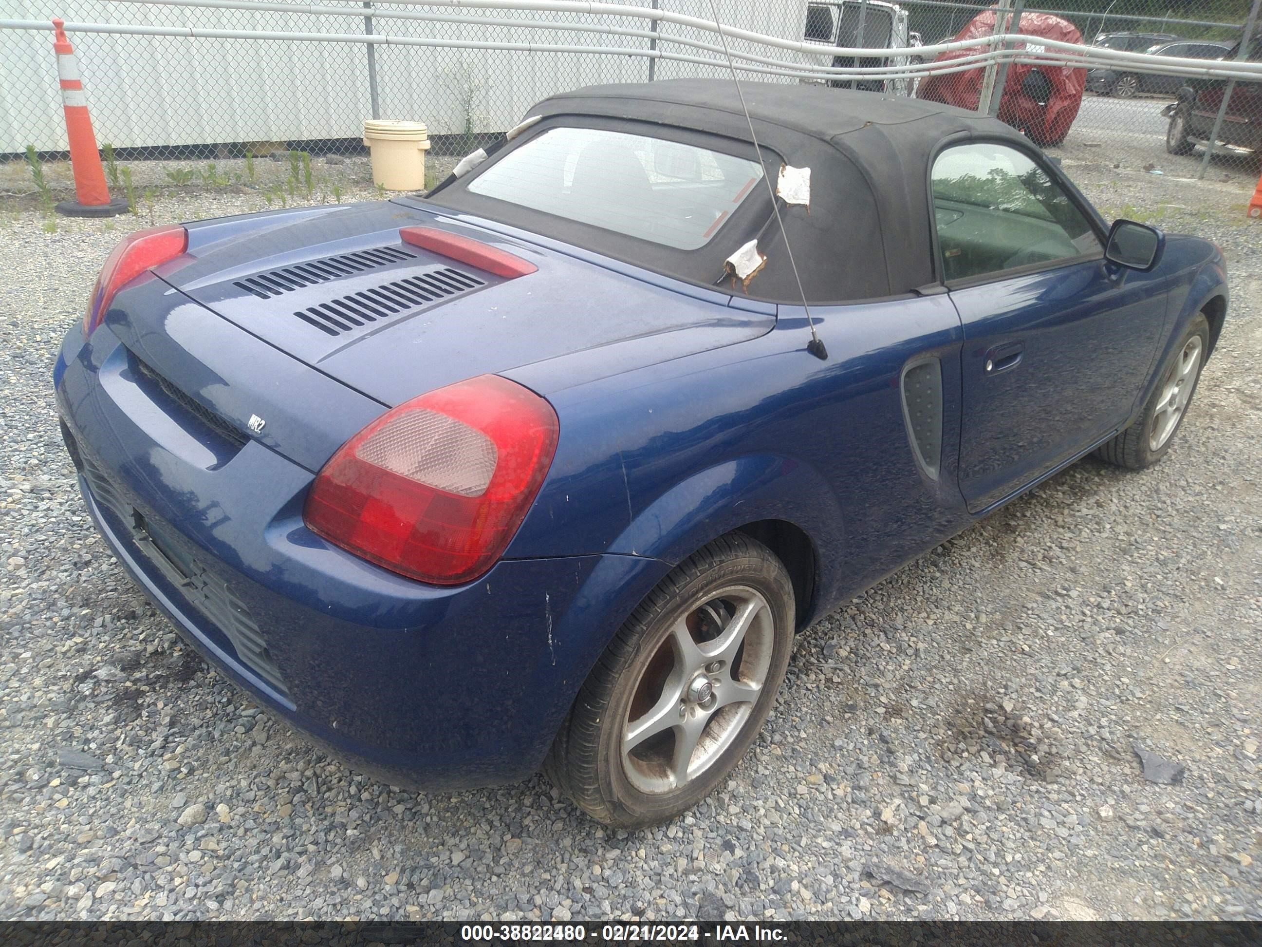 Photo 4 VIN: JTDFR320810038303 - TOYOTA MR2 