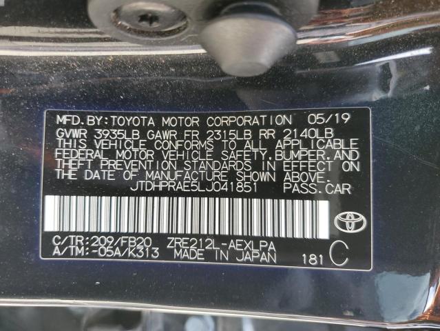 Photo 11 VIN: JTDHPRAE5LJ041851 - TOYOTA COROLLA LE 