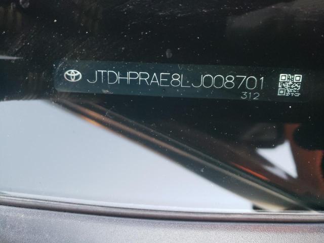 Photo 11 VIN: JTDHPRAE8LJ008701 - TOYOTA COROLLA 