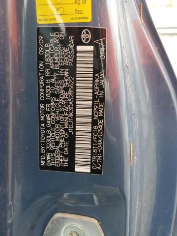 Photo 11 VIN: JTDJT4K30A5285622 - TOYOTA YARIS 