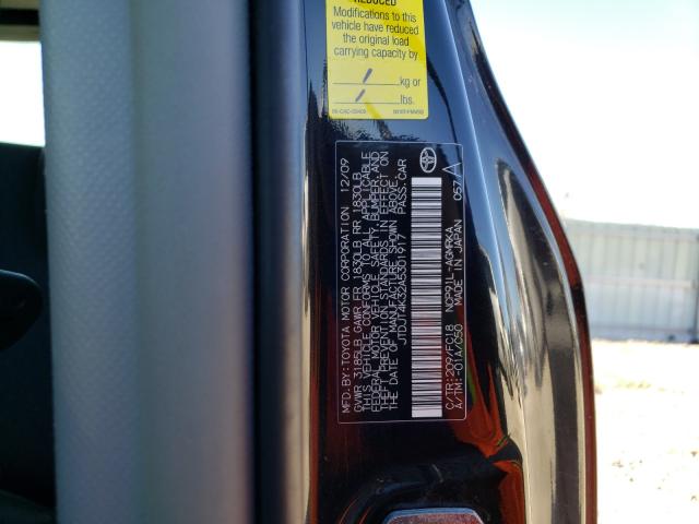 Photo 9 VIN: JTDJT4K32A5301917 - TOYOTA YARIS 