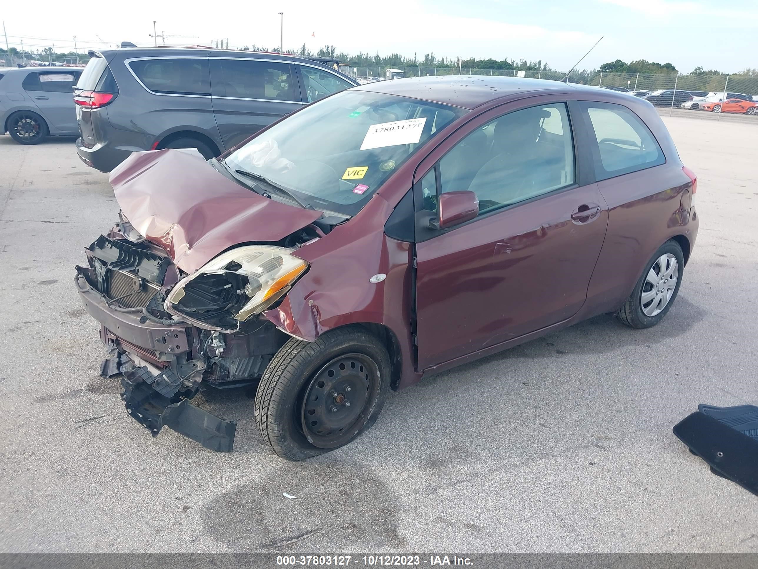 Photo 1 VIN: JTDJT4K33A5283850 - TOYOTA YARIS 