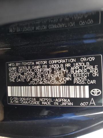 Photo 9 VIN: JTDJT4K39A5286347 - TOYOTA YARIS 