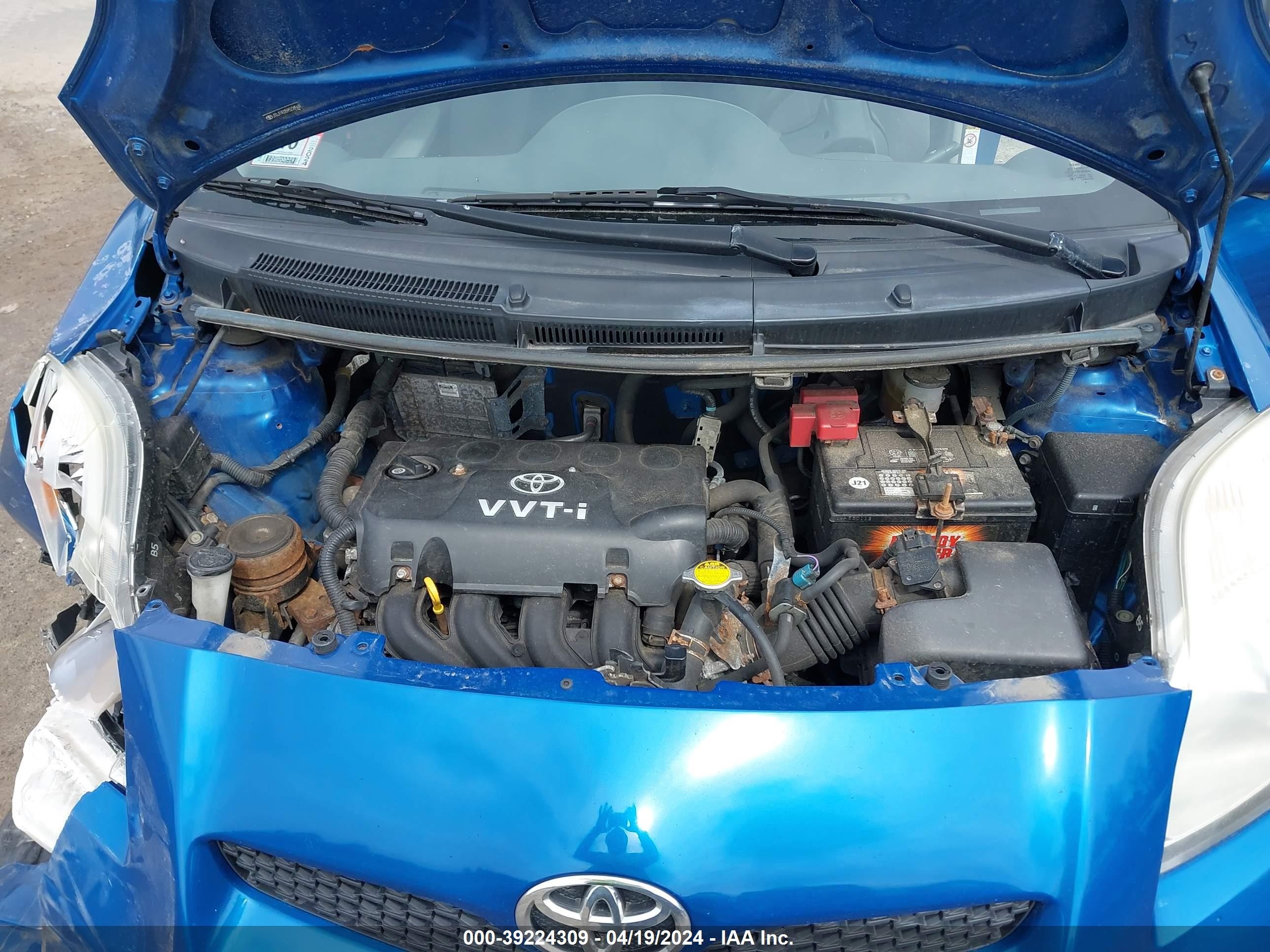 Photo 9 VIN: JTDJT903595228568 - TOYOTA YARIS 