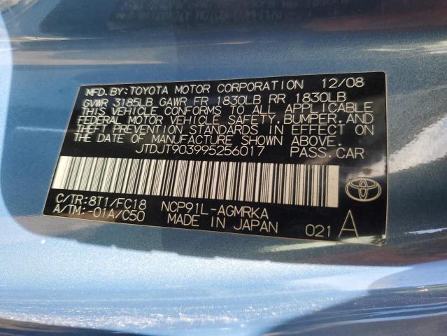 Photo 11 VIN: JTDJT903995256017 - TOYOTA YARIS 