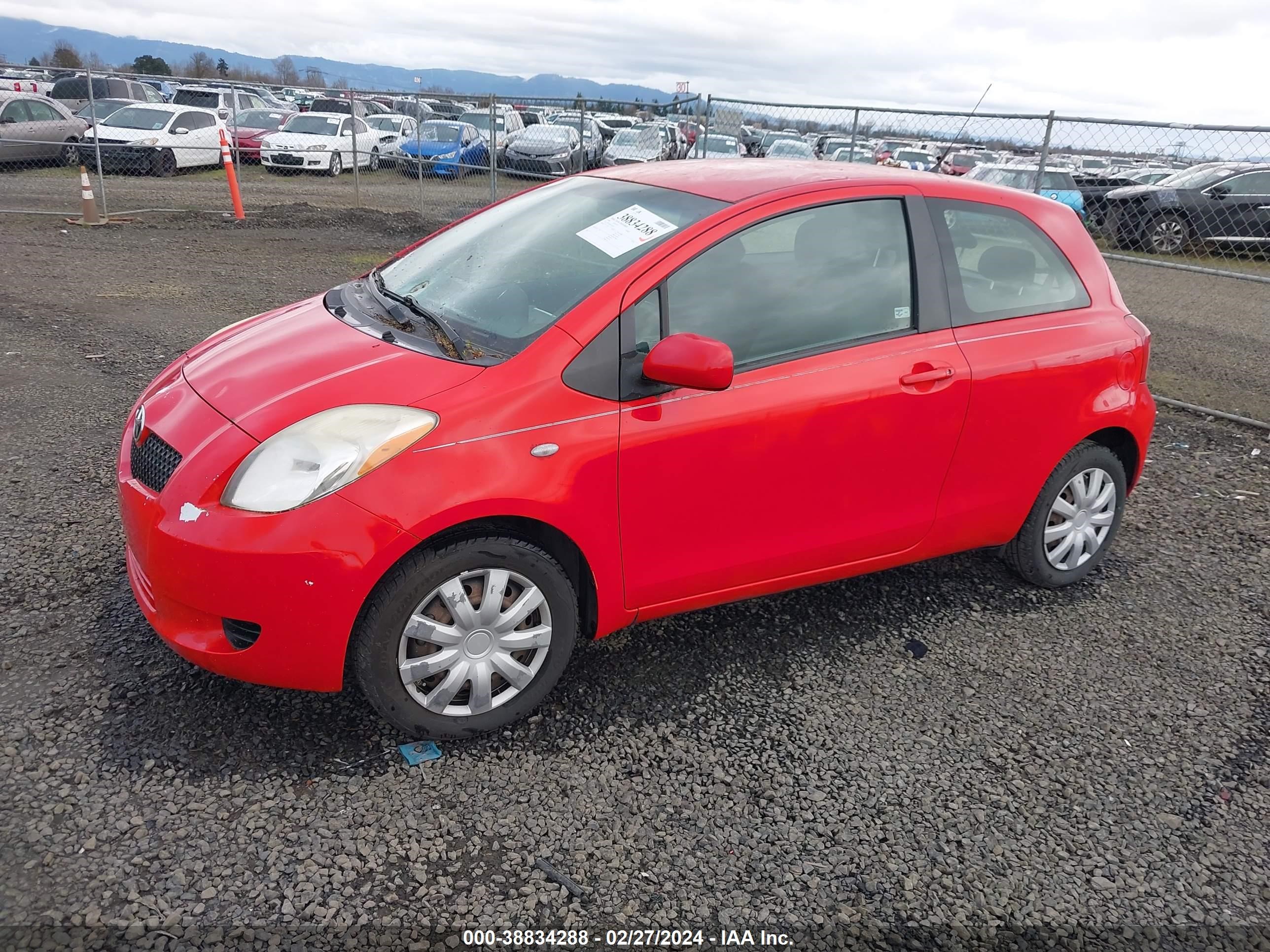 Photo 1 VIN: JTDJT923085199721 - TOYOTA YARIS 