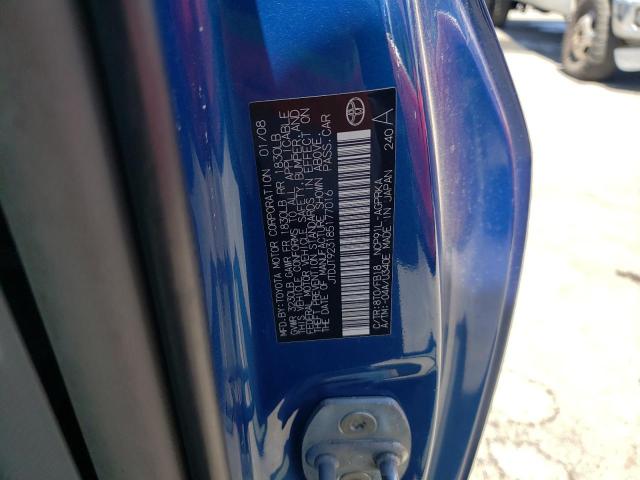 Photo 11 VIN: JTDJT923185177016 - TOYOTA YARIS 