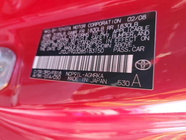 Photo 11 VIN: JTDJT923285183150 - TOYOTA YARIS 