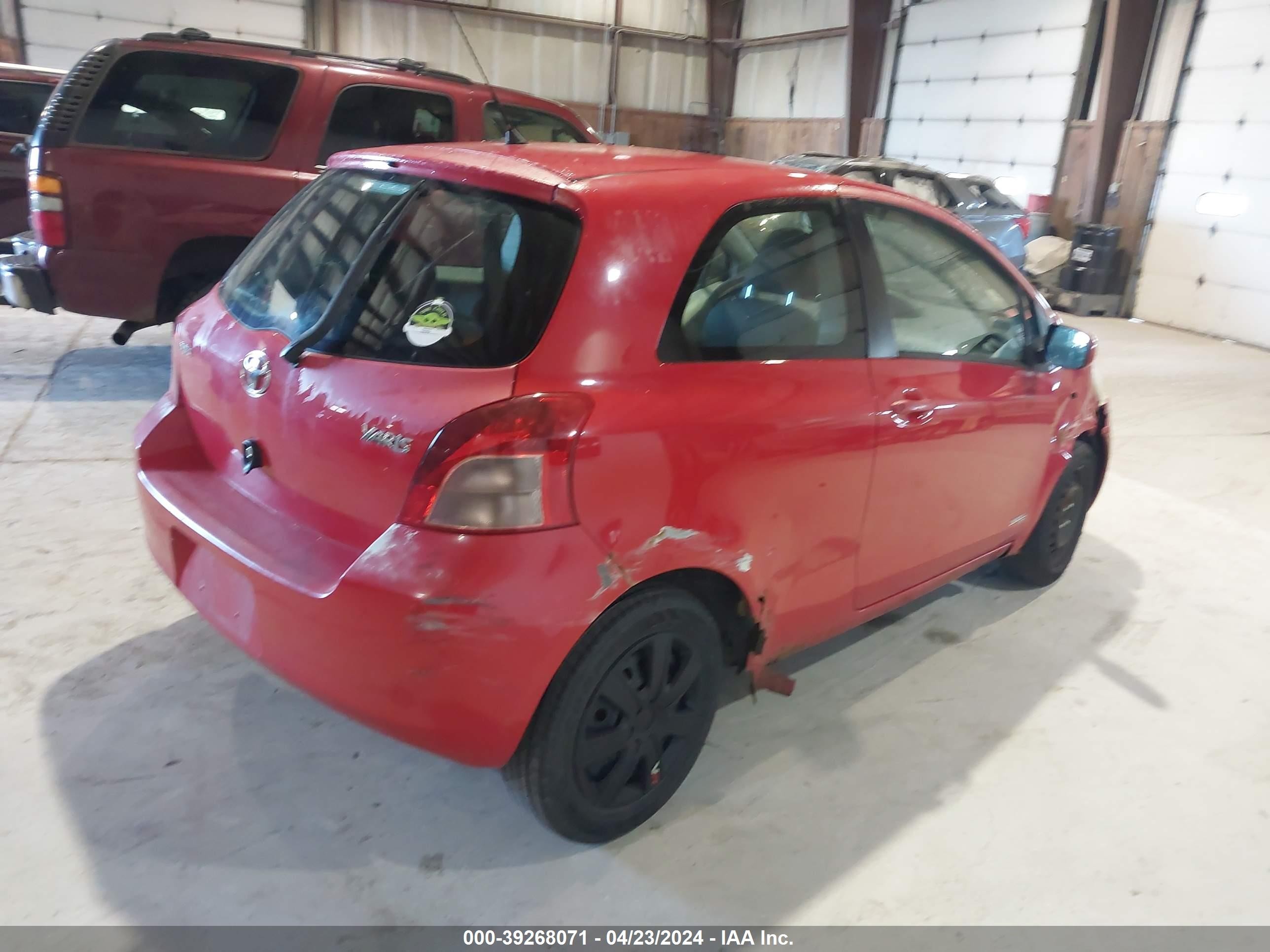 Photo 3 VIN: JTDJT923975033325 - TOYOTA YARIS 