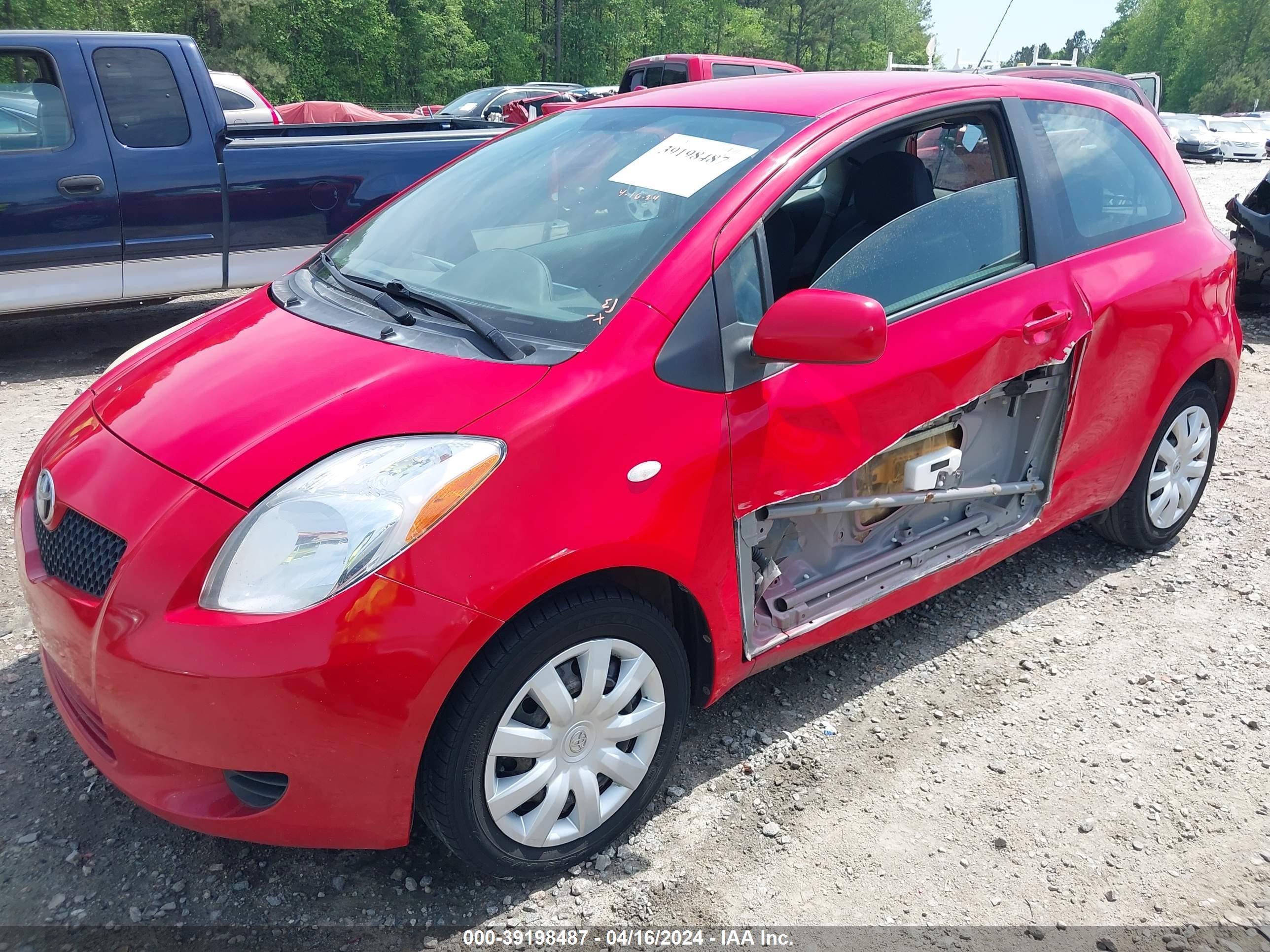 Photo 1 VIN: JTDJT923975110176 - TOYOTA YARIS 