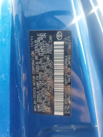 Photo 11 VIN: JTDJTUD39CD512957 - TOYOTA YARIS 