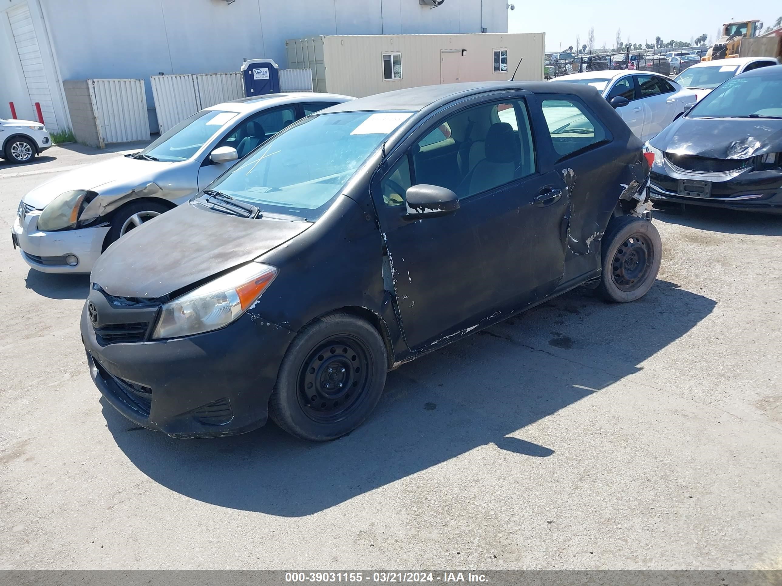 Photo 1 VIN: JTDJTUD3XCD536734 - TOYOTA YARIS 