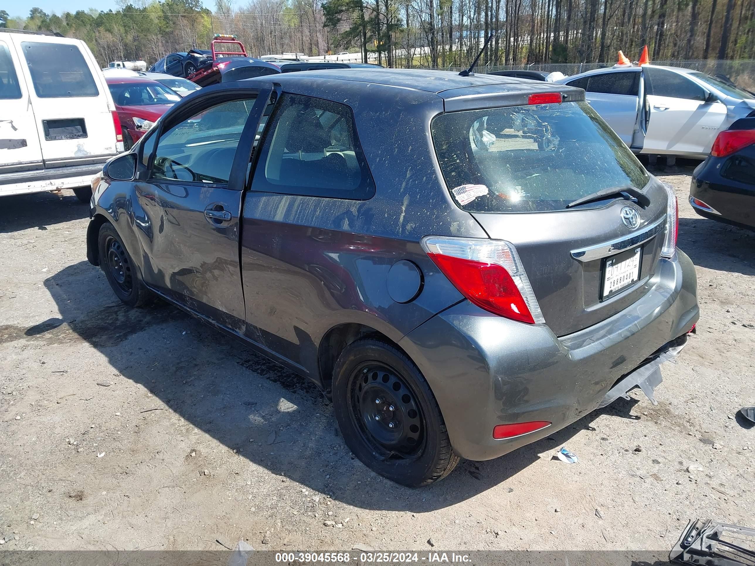 Photo 2 VIN: JTDJTUD3XED593700 - TOYOTA YARIS 