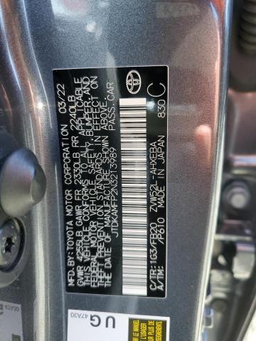 Photo 11 VIN: JTDKAMFP2N3213989 - TOYOTA PRIUS PRIM 