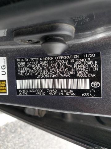 Photo 11 VIN: JTDKAMFP4M3176569 - TOYOTA PRIUS 