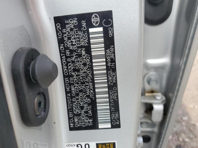 Photo 12 VIN: JTDKAMFP5M3173907 - TOYOTA PRIUS PRIM 