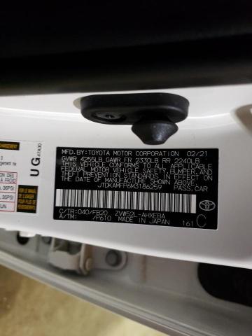 Photo 9 VIN: JTDKAMFP6M3186259 - TOYOTA PRIUS PRIM 