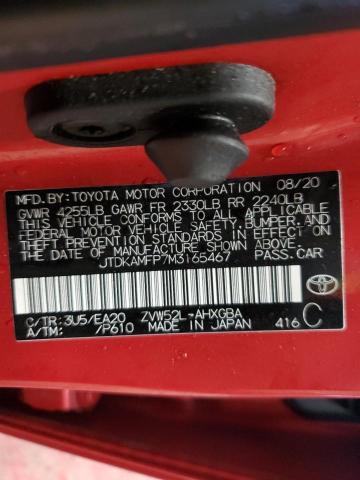 Photo 11 VIN: JTDKAMFP7M3165467 - TOYOTA PRIUS 