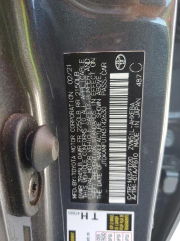 Photo 11 VIN: JTDKAMFU1M3142630 - TOYOTA PRIUS SPEC 