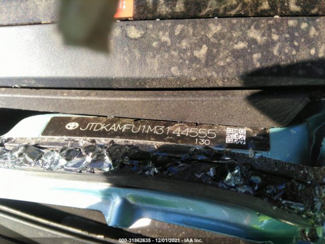 Photo 8 VIN: JTDKAMFU1M3144555 - TOYOTA PRIUS 