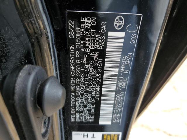 Photo 11 VIN: JTDKAMFU2N3181681 - TOYOTA PRIUS 