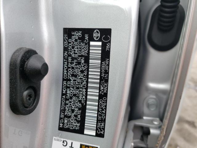 Photo 9 VIN: JTDKAMFU3M3146761 - TOYOTA PRIUS SPEC 