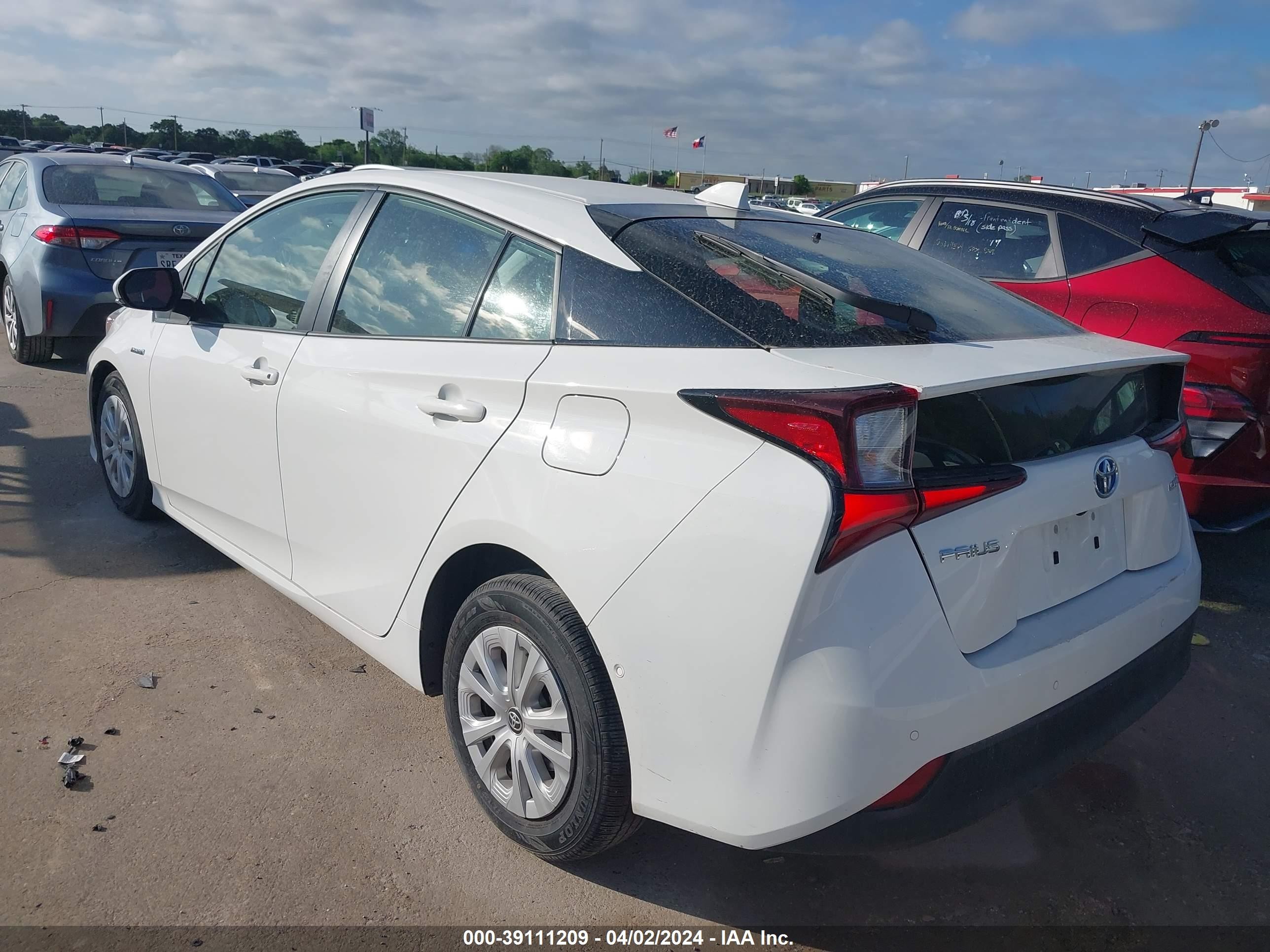 Photo 2 VIN: JTDKAMFU7N3184088 - TOYOTA PRIUS 