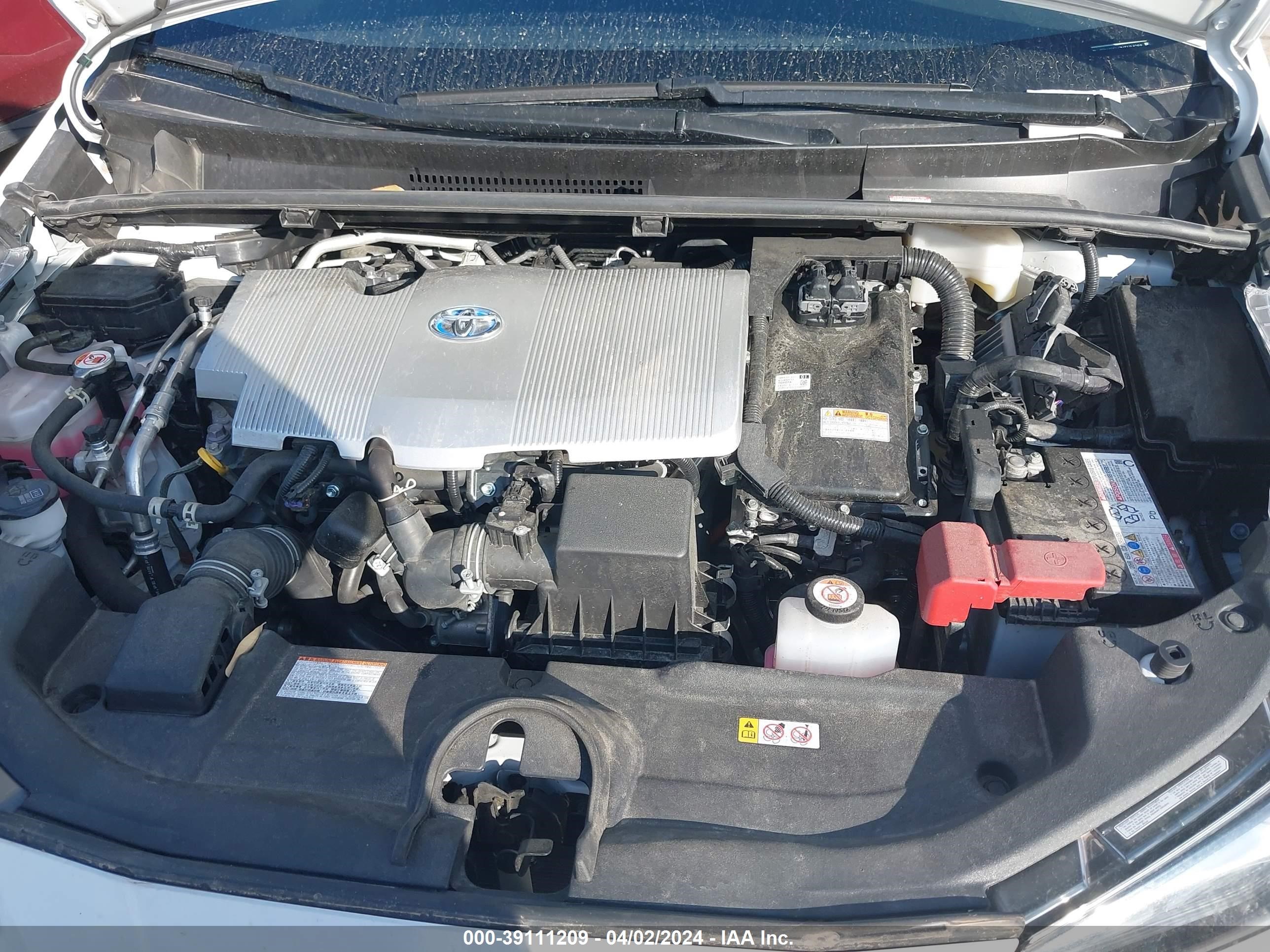 Photo 9 VIN: JTDKAMFU7N3184088 - TOYOTA PRIUS 