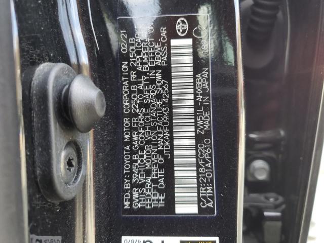 Photo 11 VIN: JTDKAMFU9M3142567 - TOYOTA PRIUS SPEC 