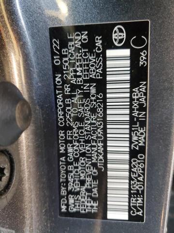 Photo 11 VIN: JTDKAMFU9N3168216 - TOYOTA PRIUS NIGH 