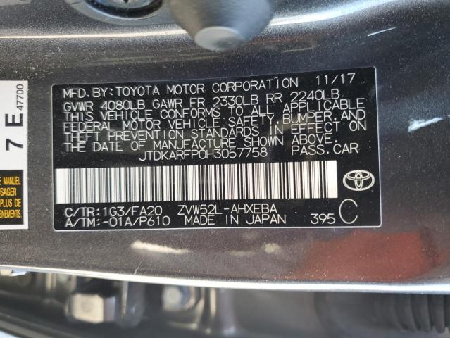 Photo 11 VIN: JTDKARFP0H3057758 - TOYOTA PRIUS PRIM 