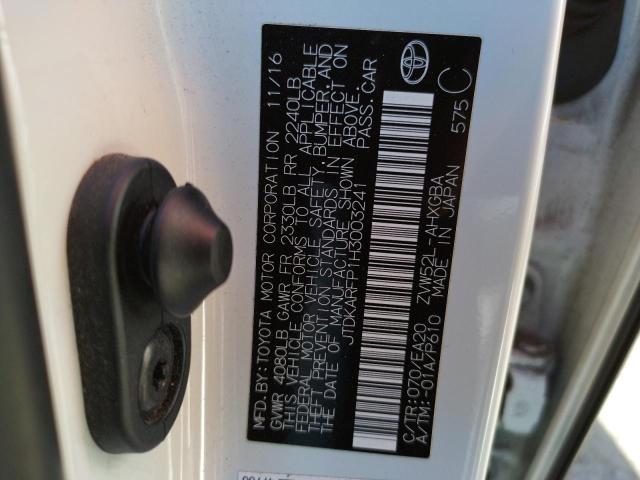 Photo 11 VIN: JTDKARFP1H3003241 - TOYOTA PRIUS PRIM 