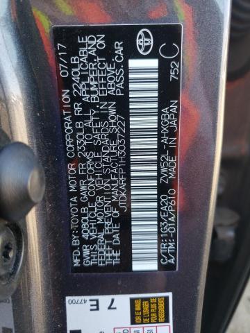 Photo 11 VIN: JTDKARFP1H3037227 - TOYOTA PRIUS 