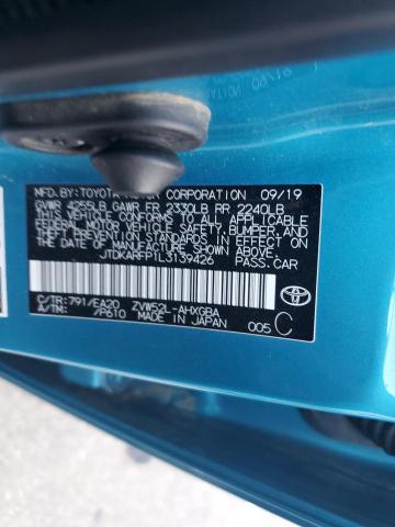 Photo 12 VIN: JTDKARFP1L3139426 - TOYOTA PRIUS PRIM 