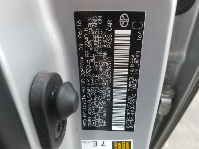 Photo 9 VIN: JTDKARFP2J3089312 - TOYOTA PRIUS 